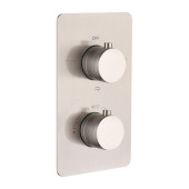 Boheme Cell Смеситель термостатический встраиваемый, 3 потреб., с внут. частью, цвет: nickel brush 134-3-NB