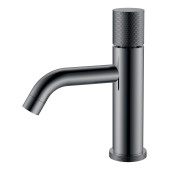 Boheme Stick Touch Смеситель для раковины длина излива 13,5 см, без дк, цвет: shine gun metall 121-SGM.2