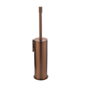 Boheme Uno Ершик для унитаза подвесной с латунной колбой, цвет: brushed bronze 10984-BRB