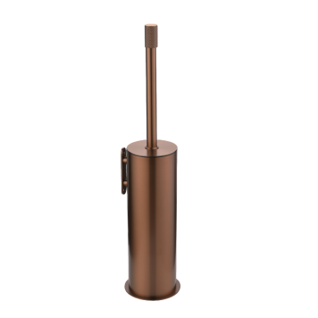 Boheme Uno Ершик для унитаза подвесной с латунной колбой, цвет: brushed bronze 10984-BRB