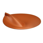 ADJ Крышка для корзины для белья, D40 см., цвет: коньяк/бордо. 0044.09/30