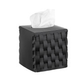 ADJ Салфетница Bottega, 12х12хH12 см., цвет: черный/серый. 0115.01/03 ADJ Салфетница Bottega, 12х12хH12 см., цвет: черный/серый. 0115.01/03