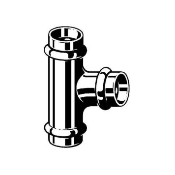 Тройник Profipress c SC-Contur 28x28x22, медь, модель 2418