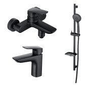 AQ1030MB ВЕГА Set 3 в 1 (AQ1010MB+AQ1040MB+AQ2011MB), матовый черный AQ1030MB