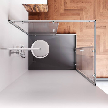 W87G-403-12090-MT Душевое ограждение 120x90 см, без поддона-2