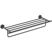 AQ4215MB ОБЕРОН полка для полотенец, матовый черный AQ4215MB