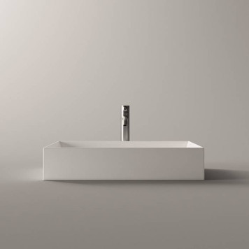 Alice Spy Rectangular Раковина 60x38х12см., накладная, без отв., цвет: белый глянцевый. 34250101-2