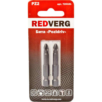 Бита REDVERG PZ2х50 (2шт.)(720181)