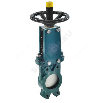 Задвижка шибер чуг м/фл Ду50 Ру10 NBR Tecofi VG4400-00NI0050-1