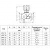 Клапан баланс лат MNT Ду15 Ру16 м/м Kvs1.6 нип Danfoss 003Z2331