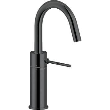 VE125138/3FLP VELIS смеситель для раковины, без донного клапана, глянцевый черный VE125138/3FLP