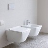 Duravit Viu Унитаз подвесной 37x57см, rimless, вкл. крепление Durafix, цвет: белый