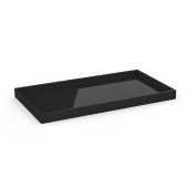 Decor Walther DW 530 Porzellan Лоток 30x16х2см., настольный, цвет: черный фарфор. 0863760