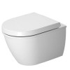 Duravit Darling New Унитаз подвесной компакт с вертикальным смывом, вкл. крепление Durafix, 36x48.5см, Цвет: Белый