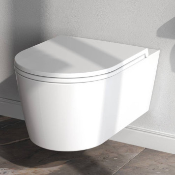 IS90101.8F1701 Инсталляция с подвесным унитазом FlashClean с сиденьем микролифт и клавишей