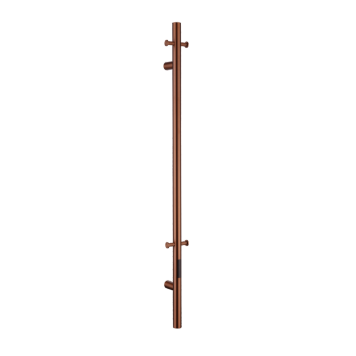 Boheme Uno Полотенцесушитель электрический с крючками, цвет: brushed bronze 726-BRB
