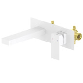 Смеситель для раковины встроенный Timo Selene 2071/16SM белый матовый 2071/16SM