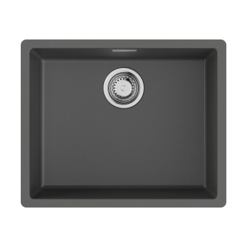 Omoikiri Yamakawa 55T Integra PL Кухонная мойка из Tetogranit 55,6x22 см, цвет: платина 4997268