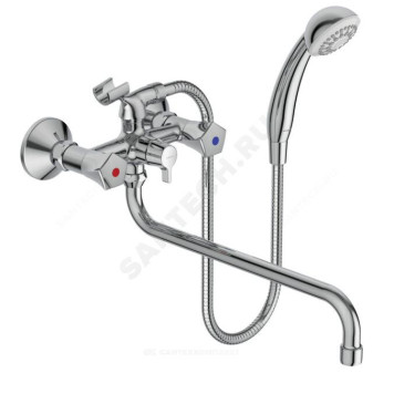 Смес/ванна Element к/затв дл/изл б/к Vidima BA431AA