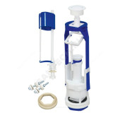 Арматура д/бачка набор 1/2  н/под бел кноп 1реж универ РБМ АС-17.2