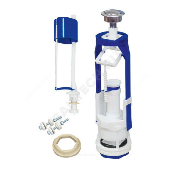 Арматура д/бачка набор 1/2 н/под хр кноп 1реж универ РБМ АС-17.2 М