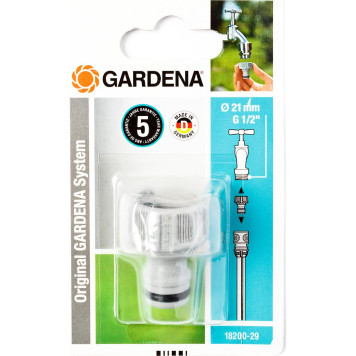 Штуцер резьбовой Gardena 1/2-1