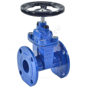 Задвижка чуг аналог МЗВ Ду40 Ру16 120C гайка 30ч39р RMCX-8