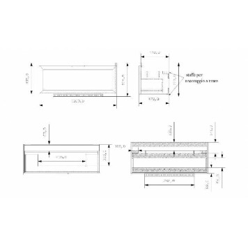 EBAN Pink 121, раковина керамическая, 121*46,5, форма: большой овал, с 1 отв., цвет: белый-3