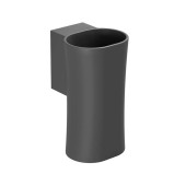 Azzurra Nativo Раковина подвесная 35x37x62 см, без отв., с креплением, цвет: Carbone. LALS035370N0CA