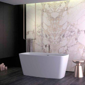 KNIEF Cube Ванна отдельностоящая 155x80x60см, цвет: белый. 0100-091-06,  0100-254