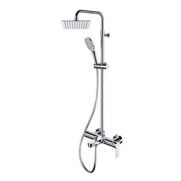 Душевая система Remer Energy Square Line верх. душ 25 х 25 см для ванны хром-1