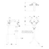 DevonDevon Dandy Смеситель для раковины, цвет: хром. MARF54CR