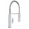 Смеситель для кухни GROHE Eurocube профессиональный, хром (31395000).