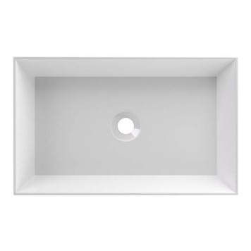 Alice Spy Rectangular Раковина 60x38х12см., накладная, без отв., цвет: белый глянцевый. 34250101-1