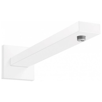 Hansgrohe Square Держатель верхнего душа 38.9см., настенный, цвет: белый матовый. 27694700
