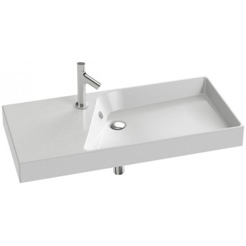 RYTHMIK EXN112-Z-00 Подвесная раковина-столешница, гладкая нижняя поверхность, 10046 EXN112-Z-00