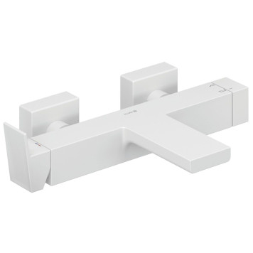 Kludi 546915375 DECUS однорычажный смеситель для ванны и душа, белый мат 546915375