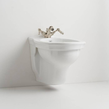 DevonDevon Westminster Биде подвесное 35х36см., 1 отв., цвет: белый. IBBID1FSWES