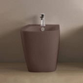 Artceram A16 Биде напольное 36х52см, 1 отв., цвет: cocoa. ASB002 39 00