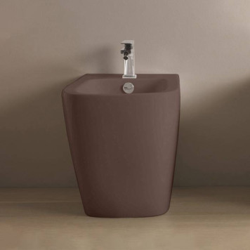 Artceram A16 Биде напольное 36х52см, 1 отв., цвет: cocoa. ASB002 39 00