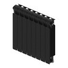 Rifar Monolit 500 8 секций, боковое подключение (антрацит)