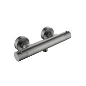 AQ1363BGM ЕВРОПА термостатический смеситель для душа, оружейная сталь (шлиф. черный хром) AQ1363BGM