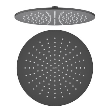 AQ2079MB круглый верхний душ 3007 мм, матовый черный AQ2079MB