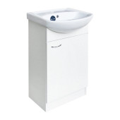 Тумба напольная Аттика-50 (2 створки) + Умывальник АТТИКА 50 SET_Аттика-50/Аттика-50