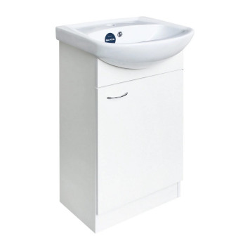 Тумба напольная Аттика-50 (2 створки) + Умывальник АТТИКА 50 SET_Аттика-50/Аттика-50