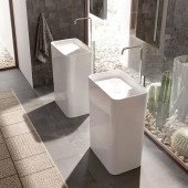 Bette Art Monolith Раковина 60х40х90 см, без отв., напольная, сталь-эмаль, сталь, цвет: белый. A183-000