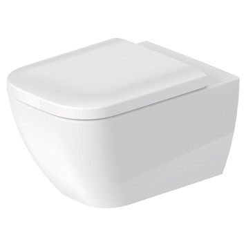 Duravit Happy D.2 Унитаз подвесной безободковый 54х36см., с креплением, цвет: белый. 2222090000