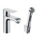 Hansgrohe Metris Смеситель для раковины, на 1 отв., с гигиеническим душем (комплект: шланг: 160см, кронштейн, лейка), цвет: хром. 31285000