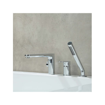 AQ1848CR НИКА смеситель на борт ванны на 3 отв. AQ1848CR-5