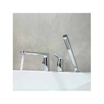 AQ1848CR НИКА смеситель на борт ванны на 3 отв. AQ1848CR-6